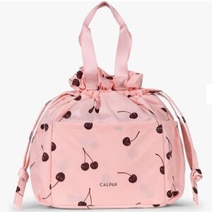 CALPAK Pink Cherry Lunch Bag NWOT